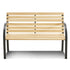 Classic British Garden Bench - Wood